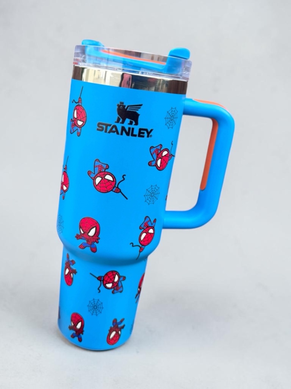 Blue Spidey 40 oz Tumbler